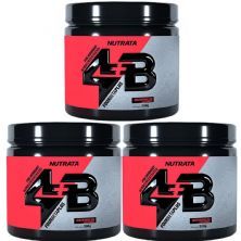 Kit 3X Four Beta Plus Pre Workout - 300g Watermelon With Ginger - Nutrata