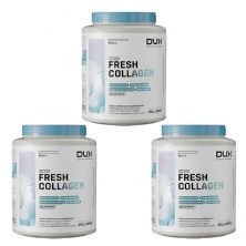 Kit 3X Fresh Collagen - 450g Neutro - Dux Nutrition
