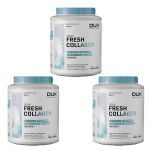 Kit 3X Fresh Collagen - 450g Neutro - Dux Nutrition