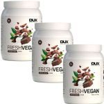Kit 3X Fresh Vegan - 520g Cacau - Dux Nutrition