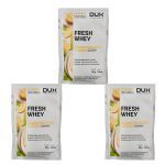 Kit 3X Fresh Whey - 1 Sach� 30g Fior di Latte e Lim�o Siciliano - Dux Nutrition