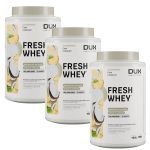 Kit 3X Fresh Whey - 900g Coco e Abacaxi - Dux Nutrition