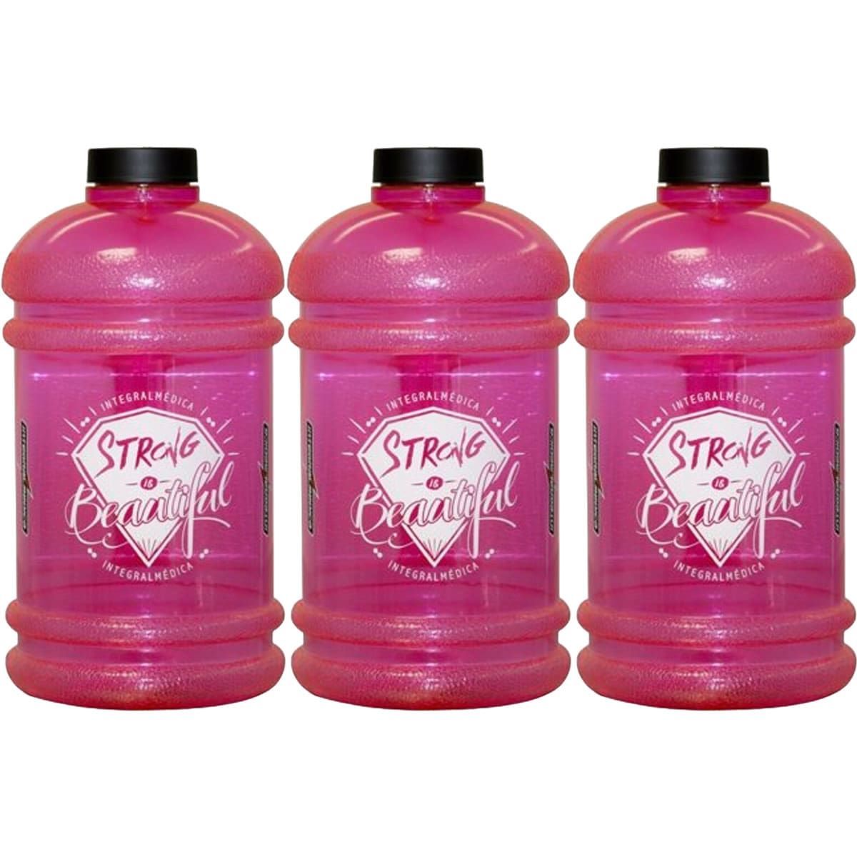 Kit 3X Gal�o (1 litros) Rosa - Integralm�dica