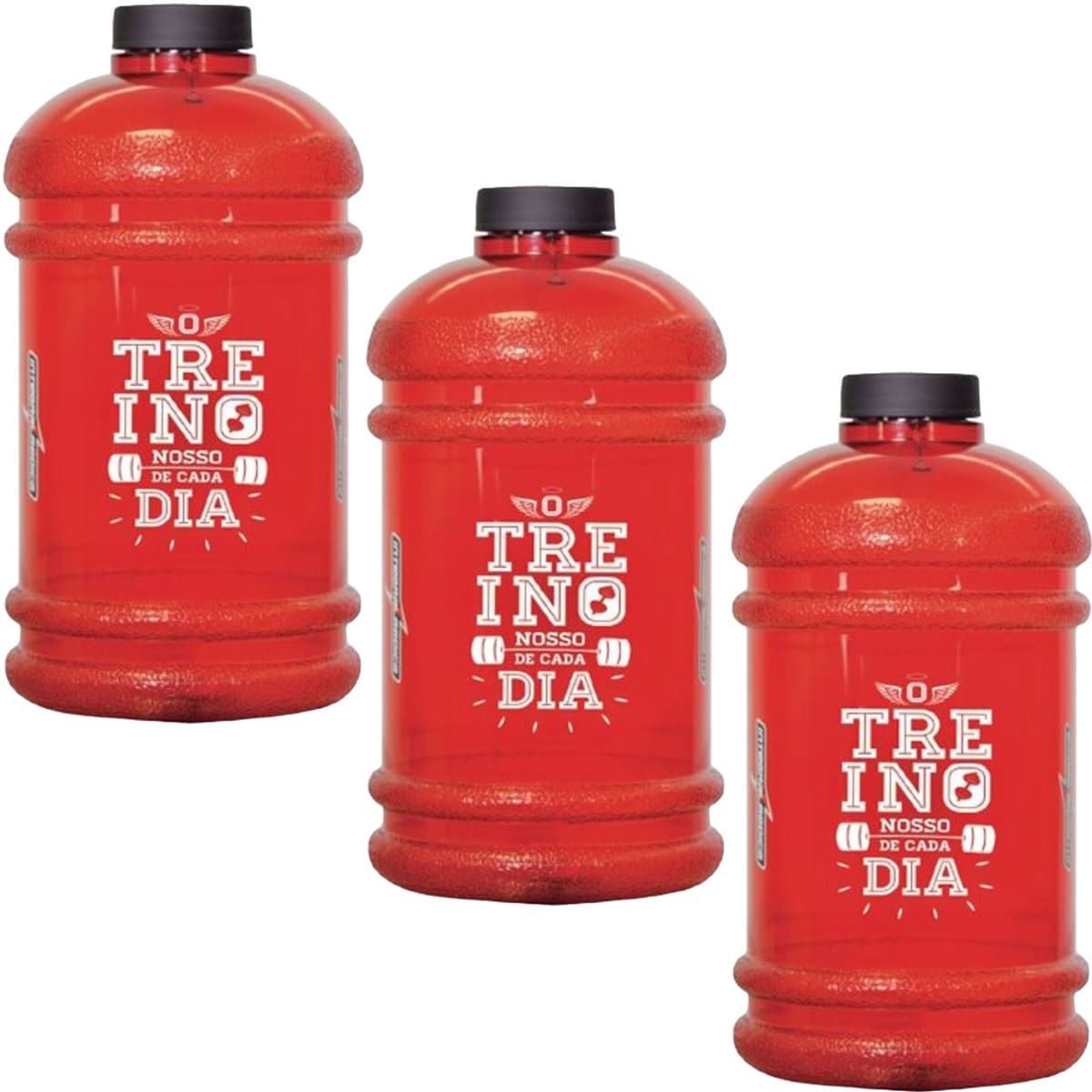 Kit 3X Gal�o (1 litros) Vermelho - Integralm�dica