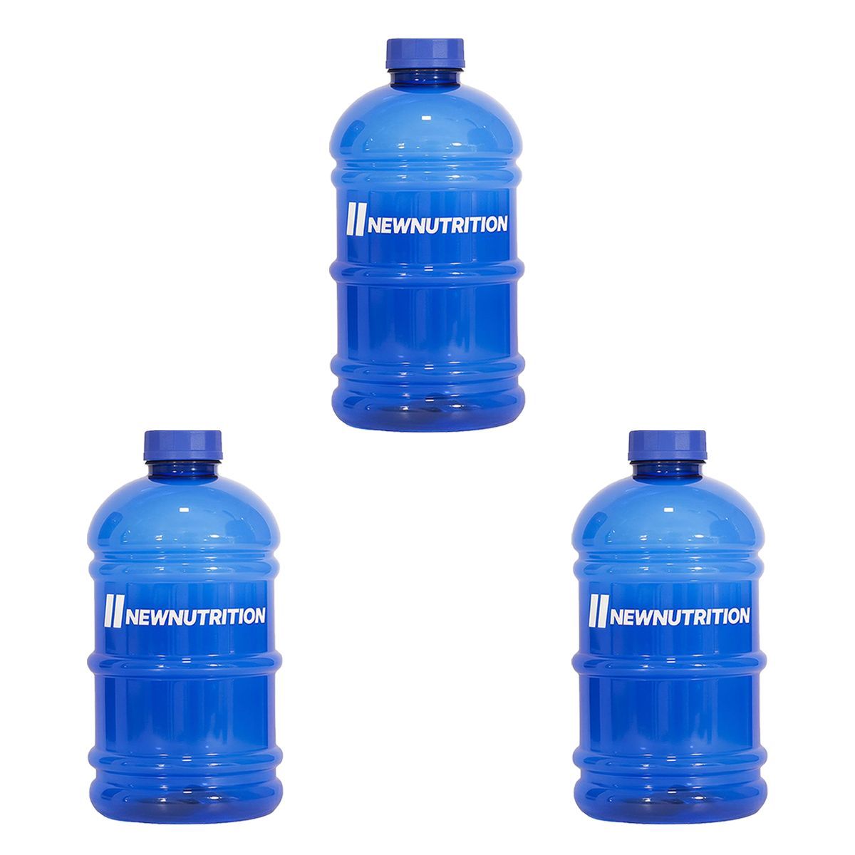 Kit 3X Gal�o - 950ml Azul - NewNutrition