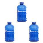 Kit 3X Gal�o - 950ml Azul - NewNutrition