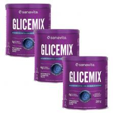 Kit 3X Glicemix  - 250g - Sanavita