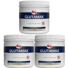 Kit 3X Glutamax - 400g - Vitafor
