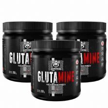 Kit 3X Glutamine Darkness - 350g - IntegralM�dica
