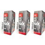 Kit 3X Go! Energy Now Gel - 10 Sach�s de 30g Morango Com Lim�o - Atlhetica Nutrition