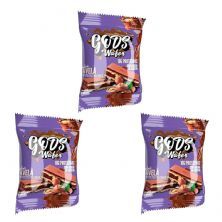 Kit 3X Gods Wafer  - 1 Unidade de 51g Avel� - Canibal