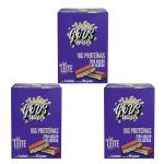Kit 3X Gods Wafer  - 6 Unidades de 51g Leite - Canibal