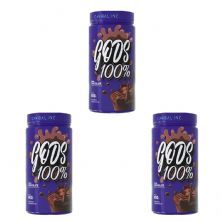 Kit 3X Gods Whey 100% - 900g Chocolate - Canibal