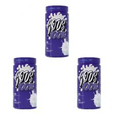Kit 3X Gods Whey 100% - 900g Leite - Canibal