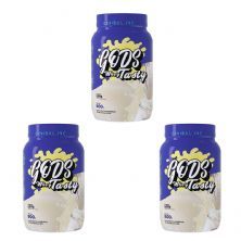 Kit 3X Gods Whey Tasty - 900g Leite - Canibal