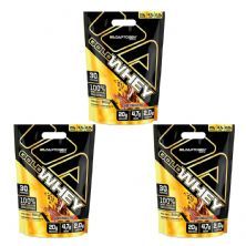 Kit 3X Gold Whey - 900g Refil Chocomaltine - Adaptogen