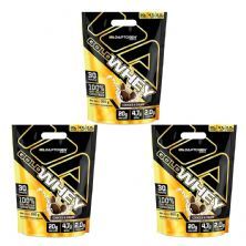 Kit 3X Gold Whey - 900g Refil Cookies e Cream - Adaptogen