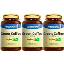 Kit 3X Green Coffee - 60 C�psulas - Vitaminlife