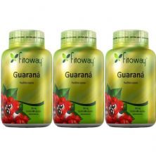 Kit 3X Guarana 500mg - 60 C�psulas - Fitoway