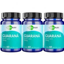 Kit 3X Guaran� - 60 C�psulas -  QualyNutri