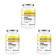 Kit 3X GummyDop Kids - 60 Gomas Tangerina - ElementoPuro