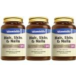 Kit 3X Hair, Skin E Nails com Col�geno e Biotina - 60 C�psulas - VitaminLife