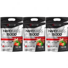 Kit 3X Hard Mass 18000 - 3000g Baunilha - BodyAction
