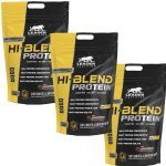Kit 3X Hi-Blend Protein  - 1800g Refil Brigadeiro Gourmet - Leader Nutrition