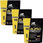 Kit 3X Hi-Blend Protein - 900g Refil Doce de Leite - Leader Nutrition