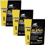 Kit 3X Hi-Blend Protein - 900g Refil Torta de Lim�o Siciliano - Leader Nutrition