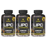 Kit 3X Hi-Lipo Caffeine  - 120 C�psulas - Leader Nutrition