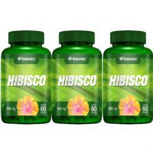 Kit 3X Hibisco -  60 C�psulas - Herbamed