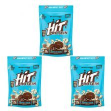 Kit 3X Hit Protein - Refil 900g Cookies & Cream - Adaptogen