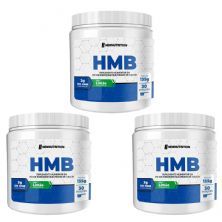 Kit 3X Hmb Em P� - 135g Lim�o - NewNutrition