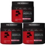 Kit 3X H�rus Pre Workout - 150g Cotton Candy - Max Titanium