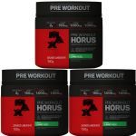 Kit 3X H�rus Pre Workout - 150g Lim�o Yuzu - Max Titanium
