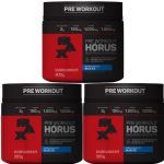Kit 3X H�rus Pre Workout - 300g Blue Ice - Max Titanium
