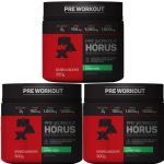 Kit 3X H�rus Pre Workout - 300g Lim�o Yuzu - Max Titanium