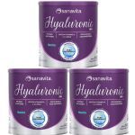 Kit 3X Hyaluronic Skin - 270g Neutro - Sanavita