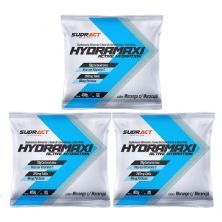 Kit 3X Hydramaxi Isot�nico em P� - 400g Refil Morango com Maracuj� - Sudract Nutrition