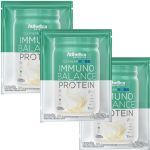 Kit 3X Immuno Balance Protein - 1 Sach� de 36g Baunilha - Atlhetica Nutrition