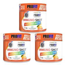 Kit 3X Immuno Shot - 200g Laranja - Profit Laborat�rios