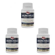 Kit 3X Imunomult Multivitam�nico - 60 C�psulas - Vitafor