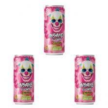 Kit 3X Insane Clown Energy - Lata 269ml Pink Lemon - Demons Lab