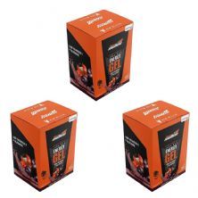 Kit 3X Iron Man Instant Energy Gel - 10 Unidades 30g A�ai c/Guaran� - New Millen