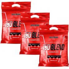 Kit 3X Iso Blend Complex - 907g Refil Chocolate - IntegralM�dica