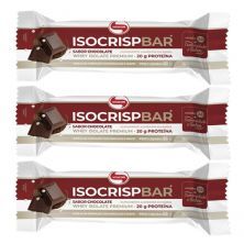 Kit 3X Isocrisp Bar - 1 Unidade de 55g Chocolate - Vitafor