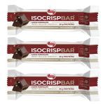 Kit 3X Isocrisp Bar - 1 Unidade de 55g Chocolate - Vitafor