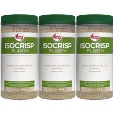 Kit 3X Isocrisp Plant - 450g Neutro - Vitafor