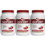 Kit 3X Isofort - 900g Frutas Vermelhas - Vitafor